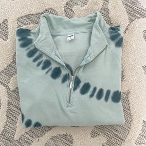 Old Navy Tie Dye Quarter Zip